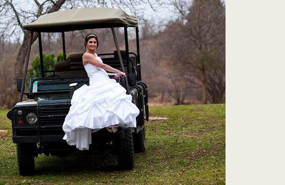 Bryllup i Sydafrika på Mpala Safari Lodge