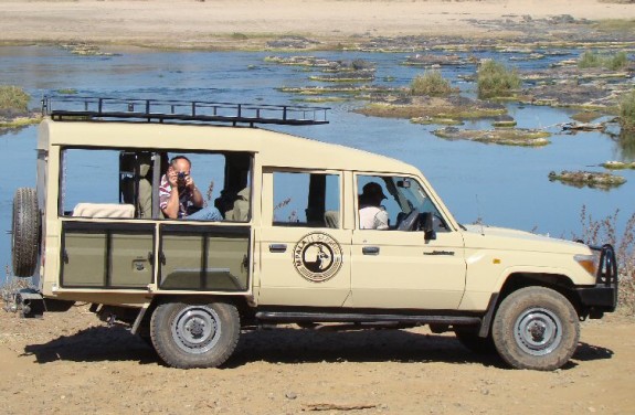 Mpala Safari Lodge's nye biler