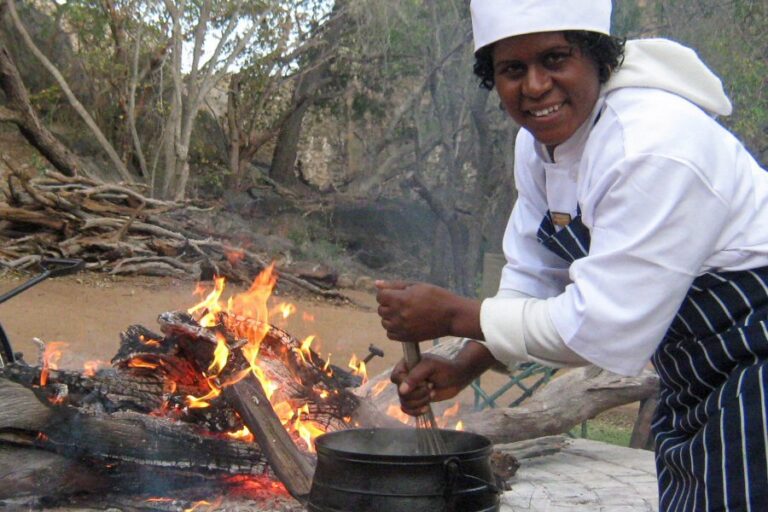 Dinner in Bush Camp